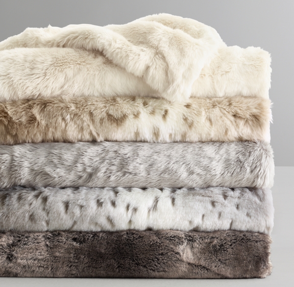 Luxe Faux Fur Throw