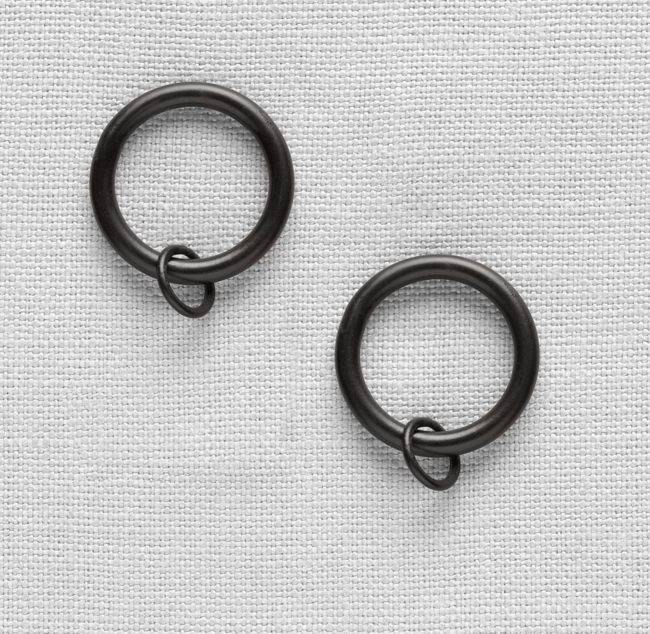 Classic Loop Rings Set Of 7 Oil Rubbed Bronze