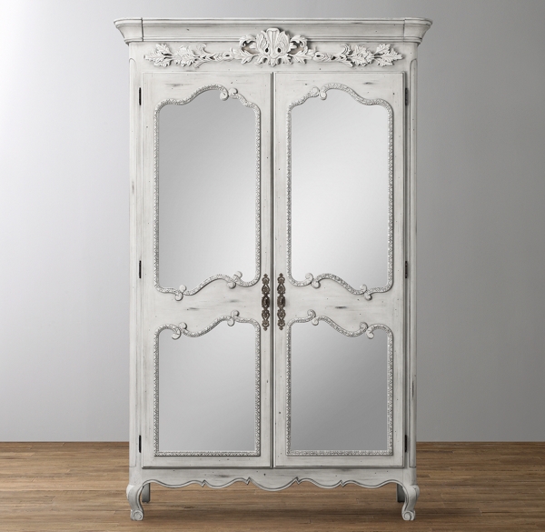 grey armoire for nursery