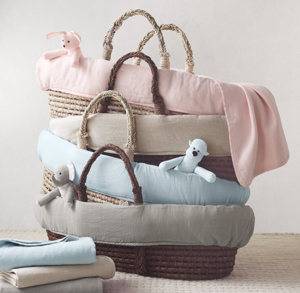 moses basket linen