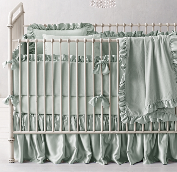 restoration hardware crib bedding