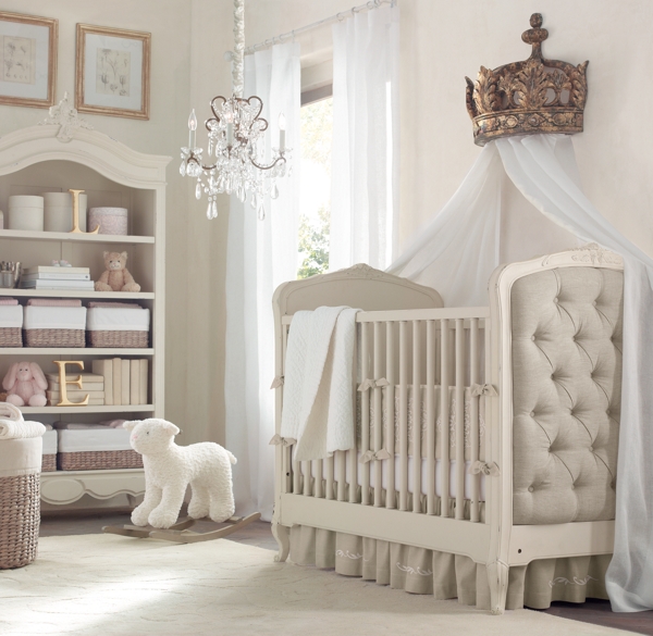 crown baby bed