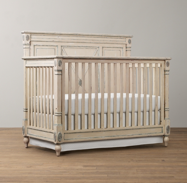 antique style crib