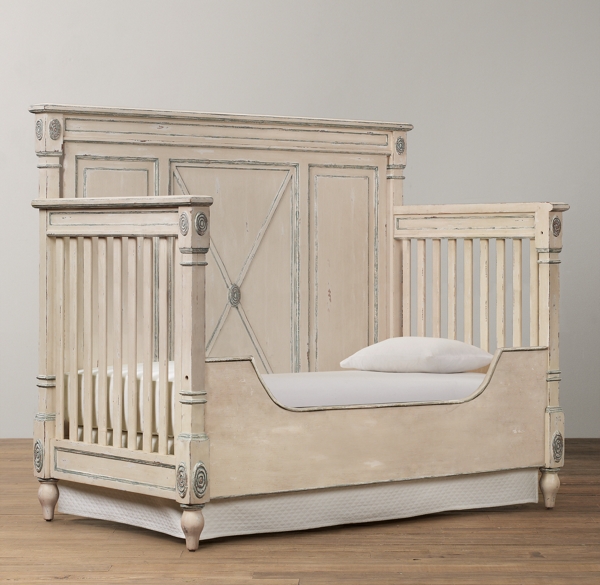 antique style crib