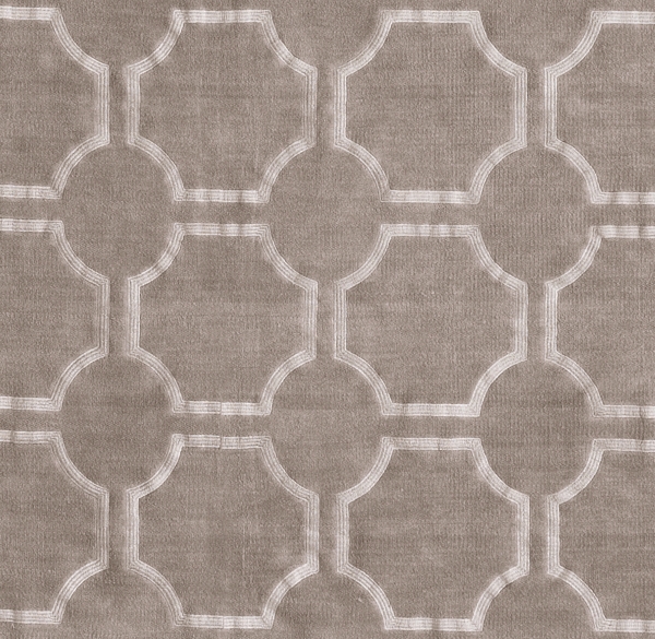 Maxime Embroidered Chenille Rug Swatch