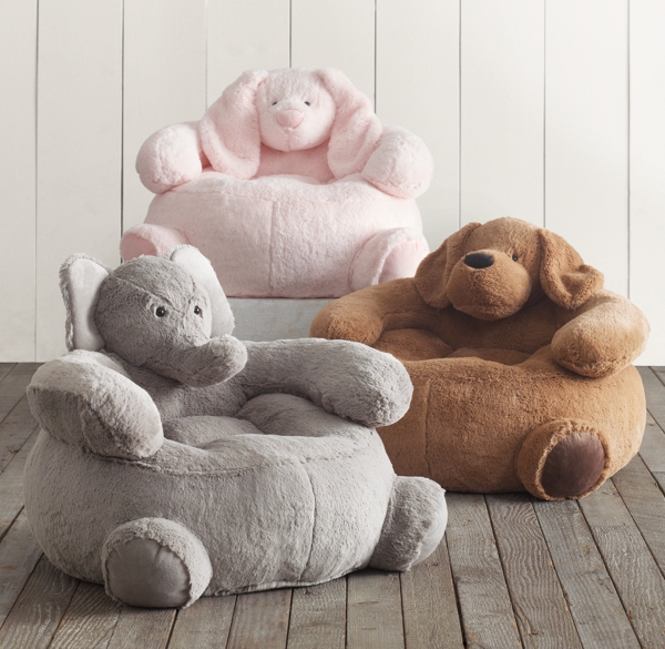 kids plush animal chairs