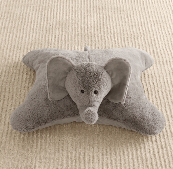 elephant cuddle pillow