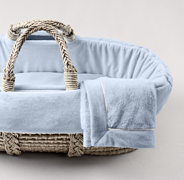 Cuddle Plush Moses Basket Bedding