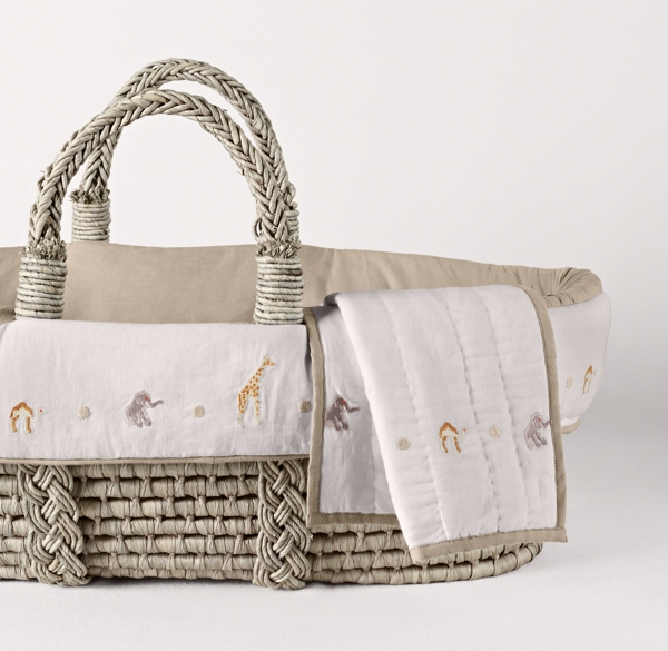 elephant moses basket