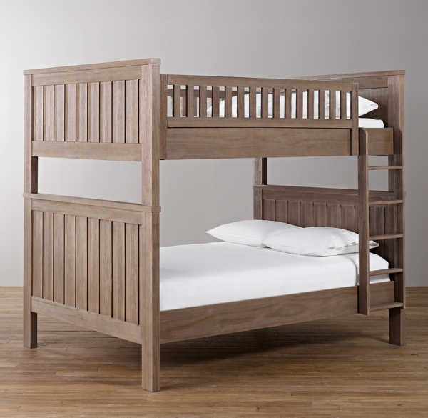 full over full wood bunk beds