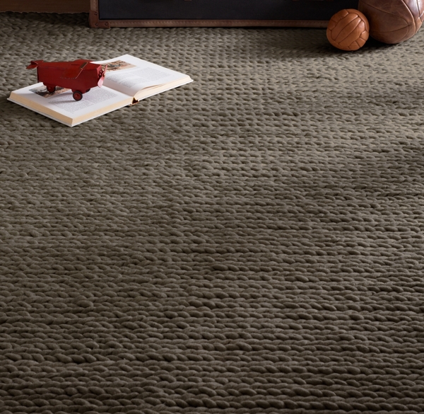 Chunky Braided Wool Rug