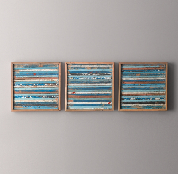 Reclaimed Boat Wood Art