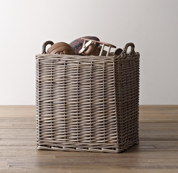 metal toy basket