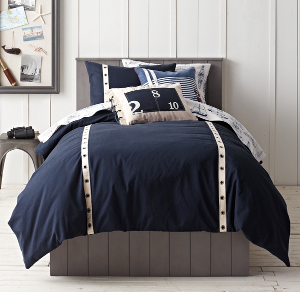 Grommet Twill Tape Bedding Collection