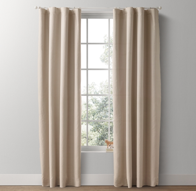 Linen Cotton Drapery Panel