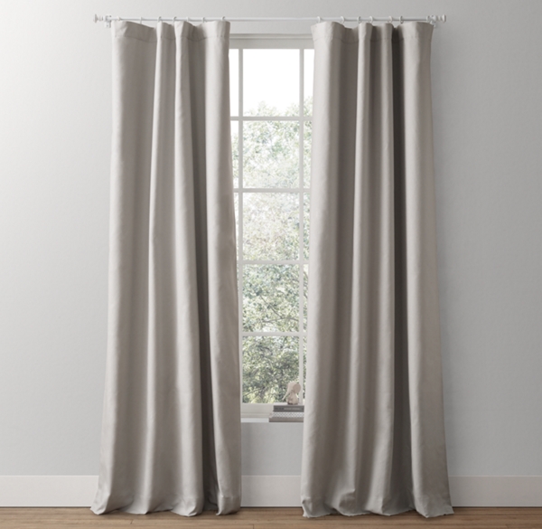 LinenCotton Drapery Panel