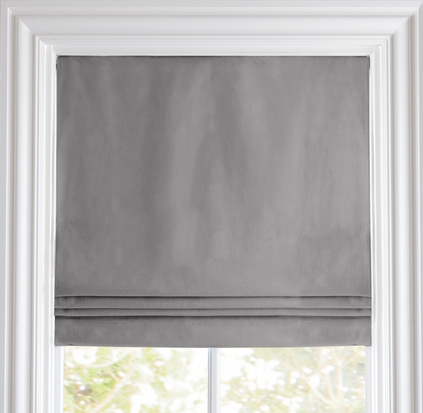 LinenCotton Cordless Roman Shade