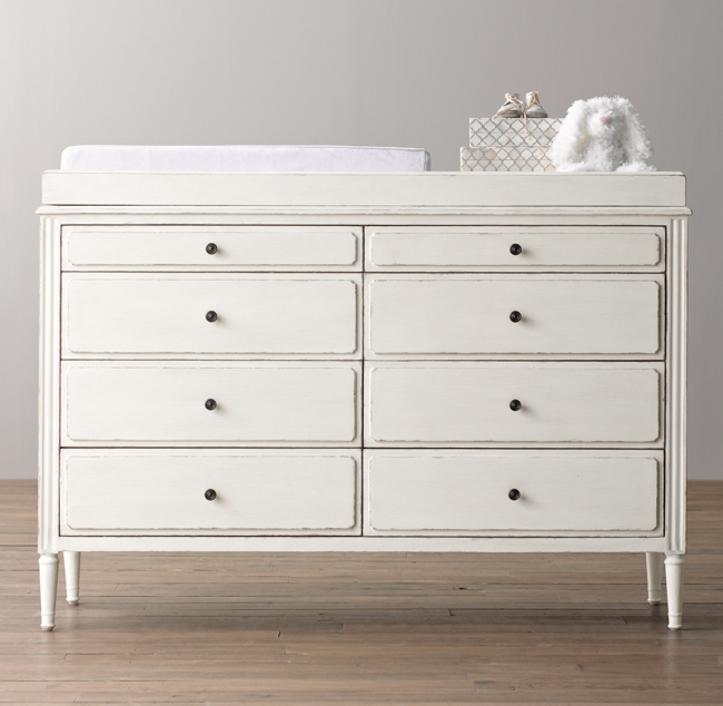 Marcelle Wide Dresser Topper Set