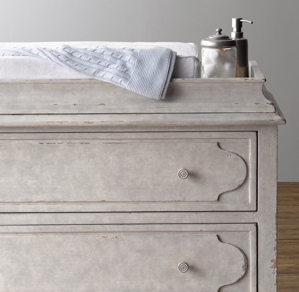 Bellina Dresser Topper Vintage Grey