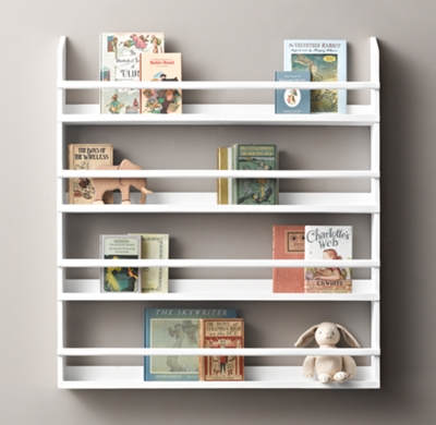 baby bookshelf wall