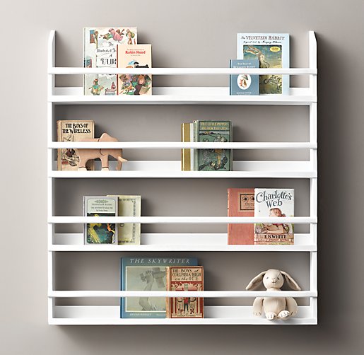 Wood Book Display Shelves Large, Bookcase Display Shelf