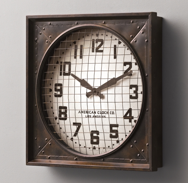 1940s Gymnasium Clock