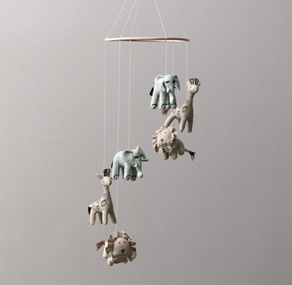 animal cot mobiles for babies