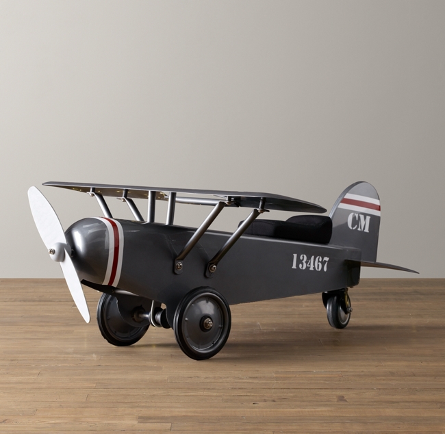 Vintage Army Plane Scoot