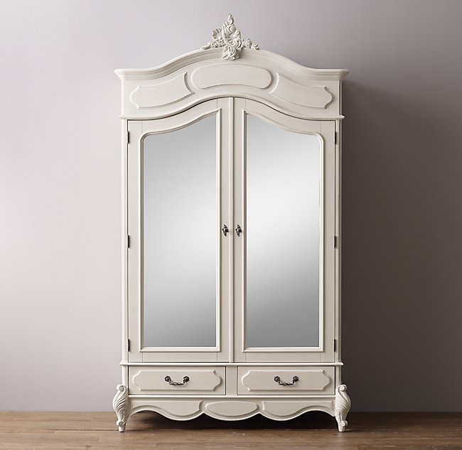 Marielle Armoire With Mirror Doors