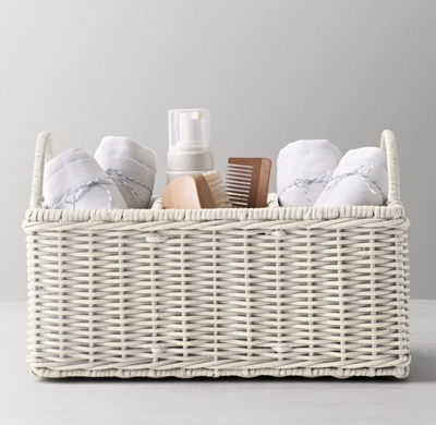 changing table baskets storage