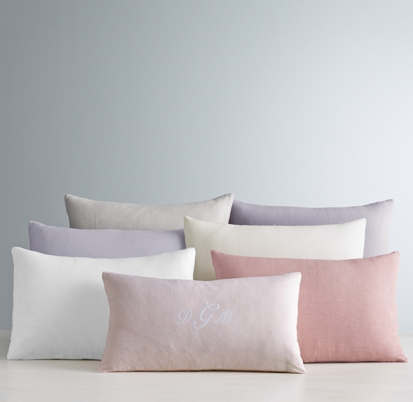 GarmentDyed Linen Boudoir Sham