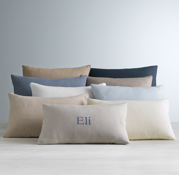 GarmentDyed Linen Boudoir Sham