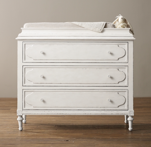 restoration hardware baby changing table