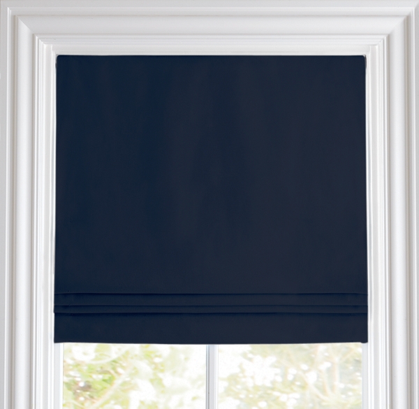 LinenCotton Cordless Roman Shade