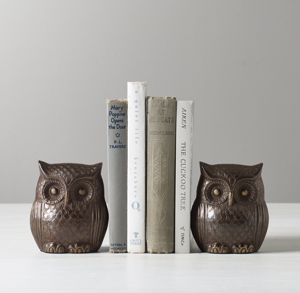 Owl Bookends Set of 2