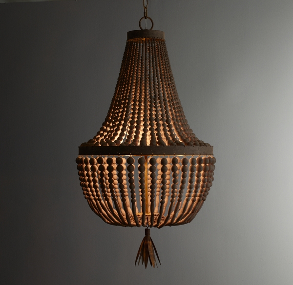 Dauphine Wood Empire Chandelier
