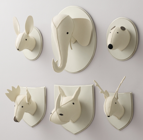 stuffed animal head mounts