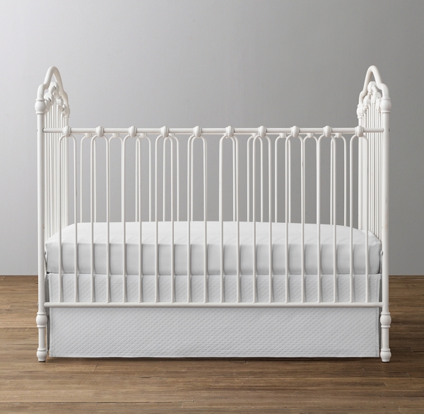 restoration hardware metal crib