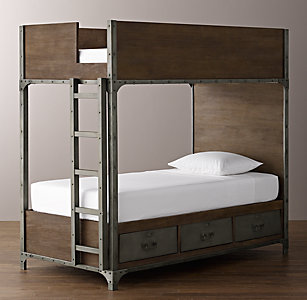 Industrial Locker Bunk Bed Collection, Locker Twin Bed