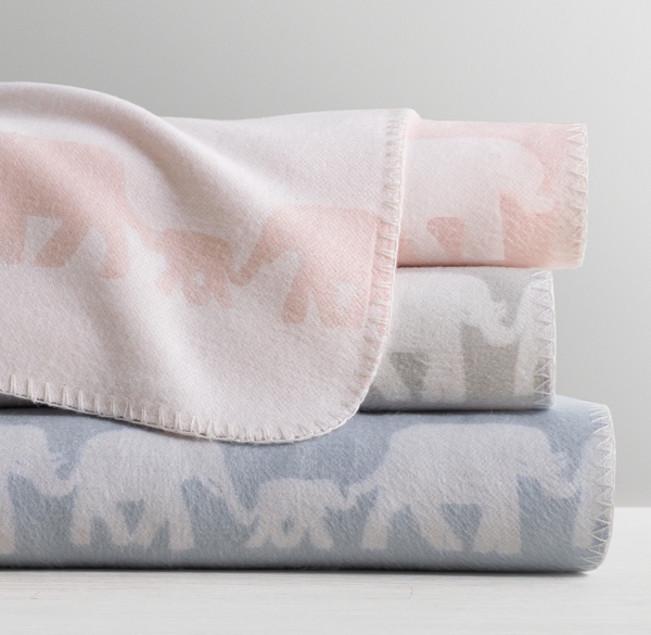 restoration hardware baby blanket
