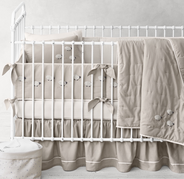 restoration hardware baby bedding