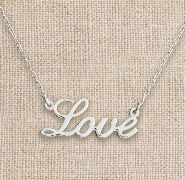 Love Necklace Sterling Silver 5444