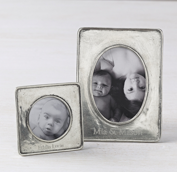 Pewter Heirloom Picture Frame