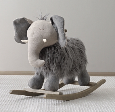 baby elephant rocking chair