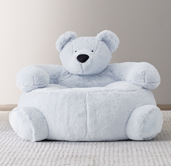 plush bear chair