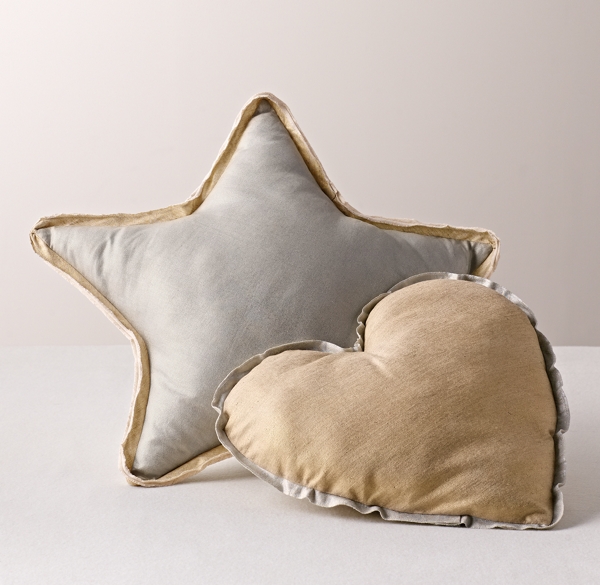 baby heart pillow