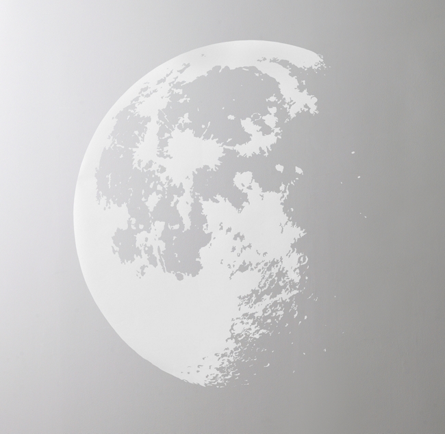 moon decal