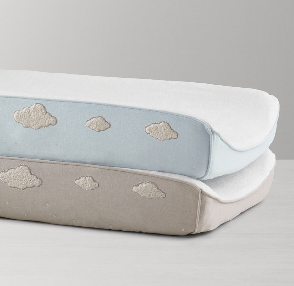 cloud changing pad cover