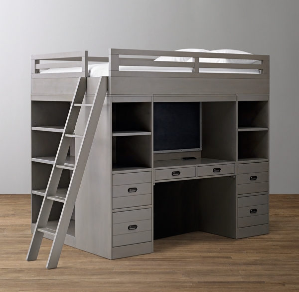 restoration hardware loft bed