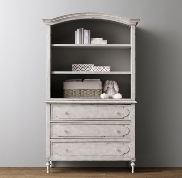 Bellina Dresser Bookcase Hutch